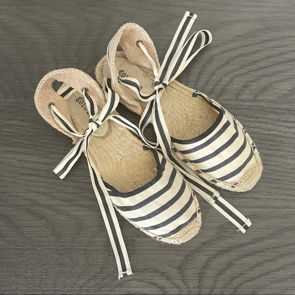 Soludos Lace-Up Espadrilles - Women’s Size 7